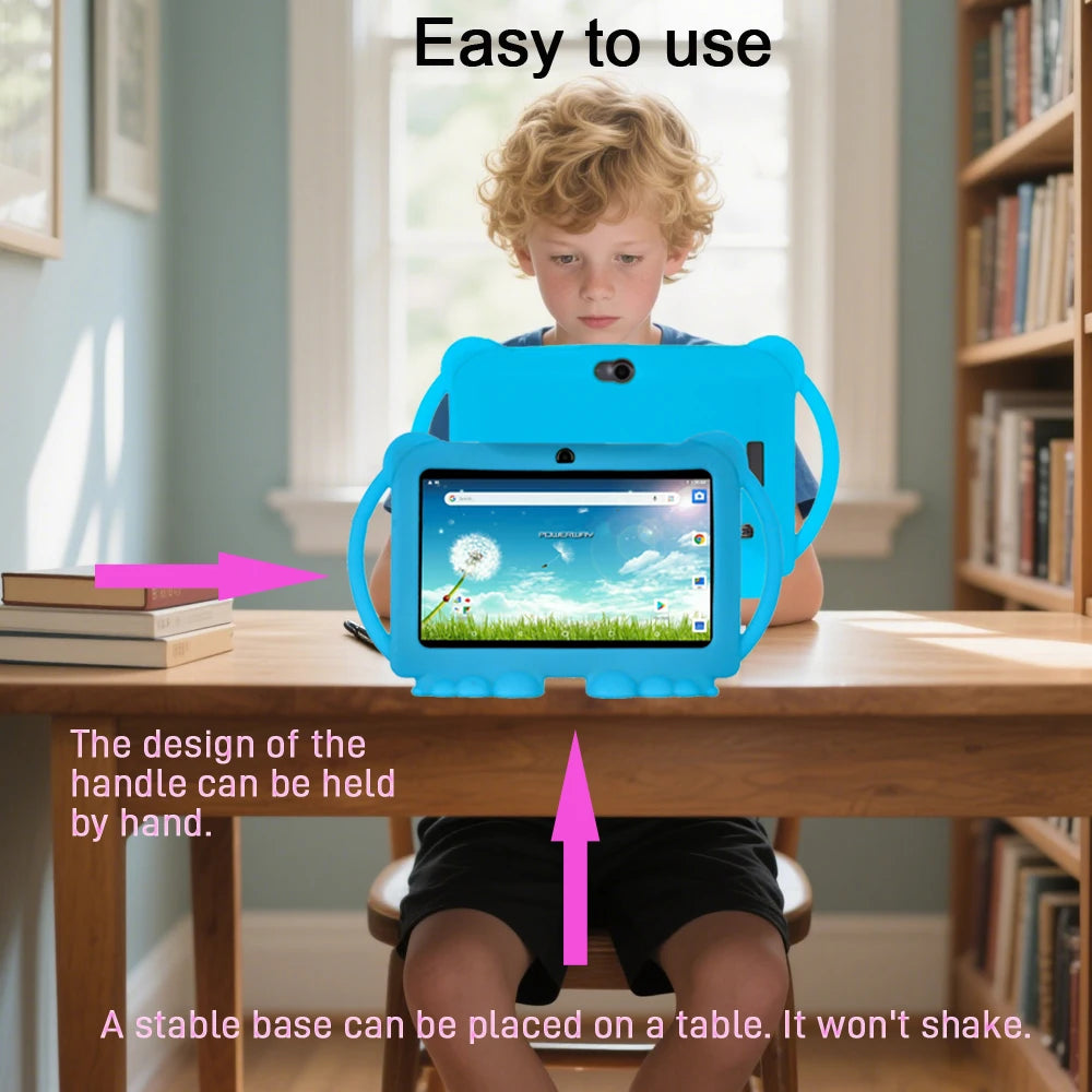Barns 7-tums Tablet Android 12 Utbildning 32GB 4