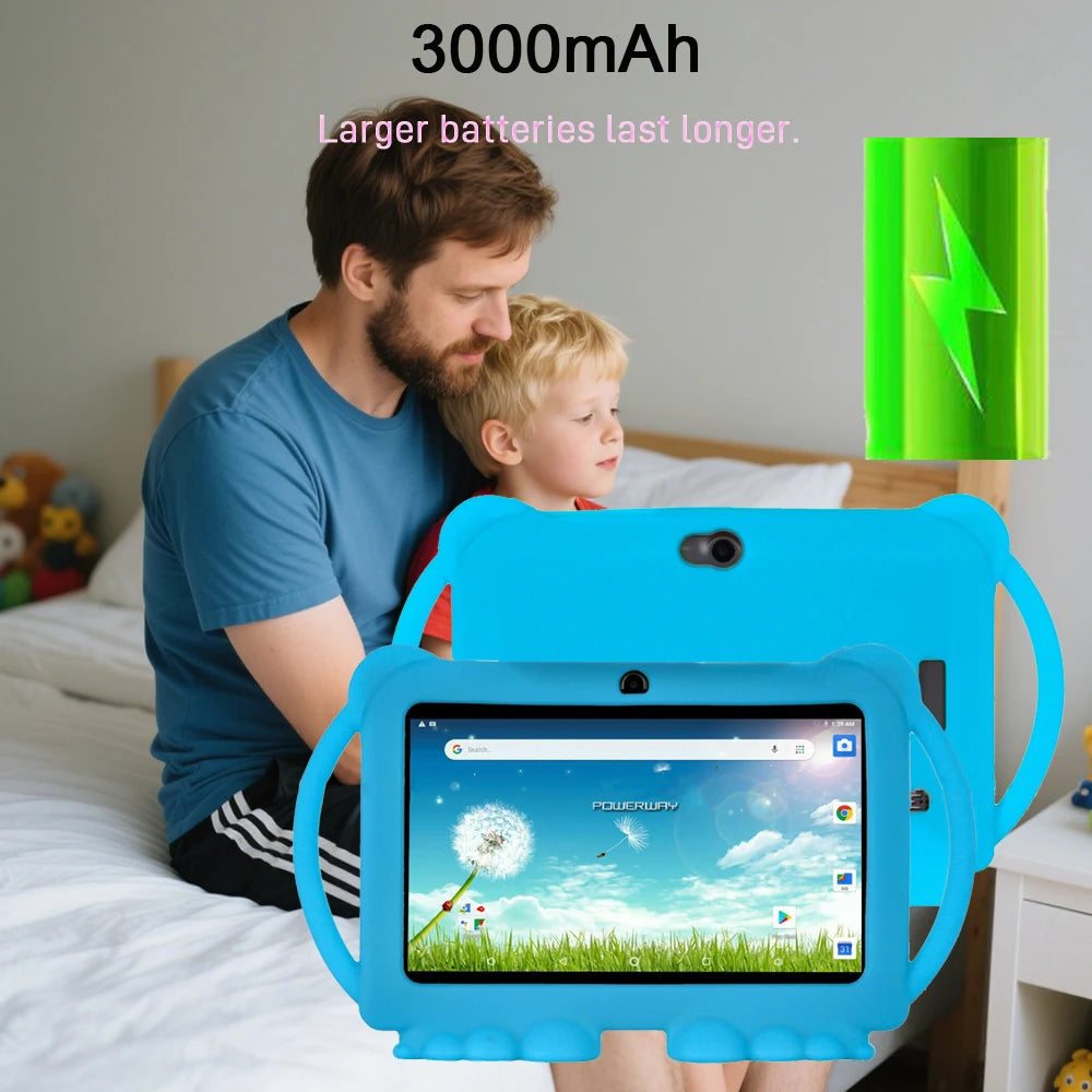 Barns 7-tums Tablet Android 12 Utbildning 32GB 5