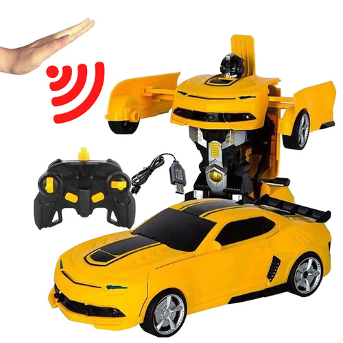 Barns Fjärrstyrd Transformationsbil och Robot 0