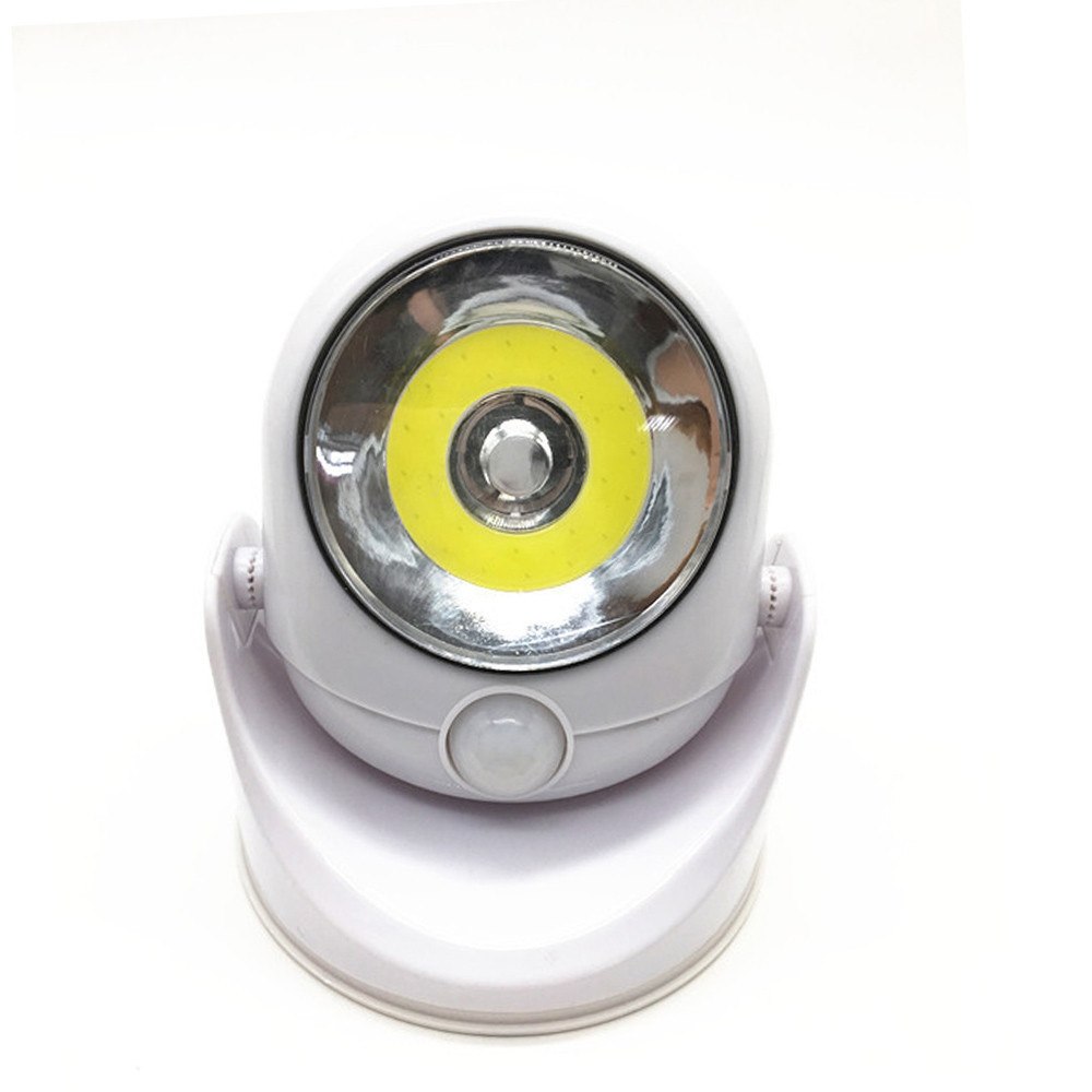 Batteridriven LED Lampa med Rörelsesensor och Justerbar Riktning 5