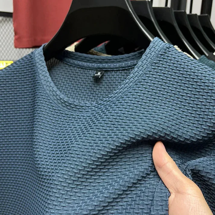 Variant image for Herr T Shirt Kortärmad Andningsbart Material Träningströja-33