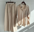 Variant image for Tvådelat Set Dam Elegant Linne Topp och Byxor-8