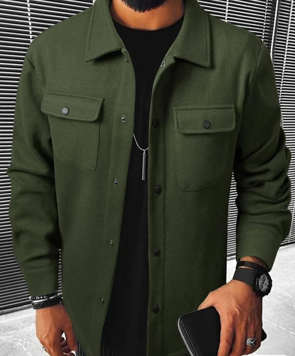 Variant image for Herrskjorta Varm och Bekväm i Högkvalitativ Bomull och Polyester-57
