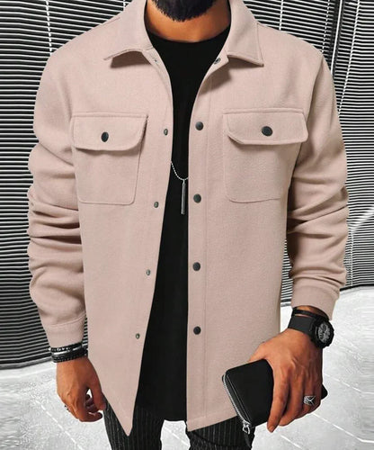 Variant image for Herrskjorta Varm och Bekväm i Högkvalitativ Bomull och Polyester-46
