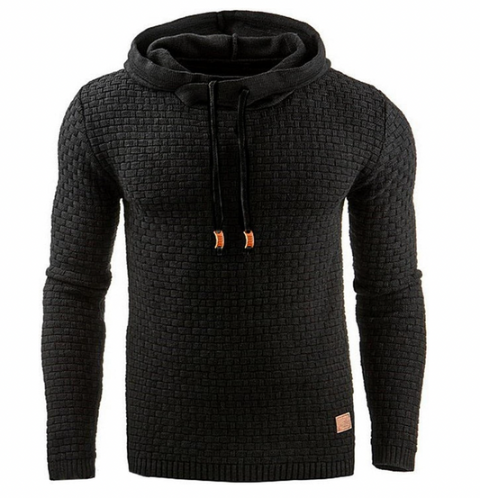 Variant image for Hoodie Herr Modern Design Mjuk Bomull-8