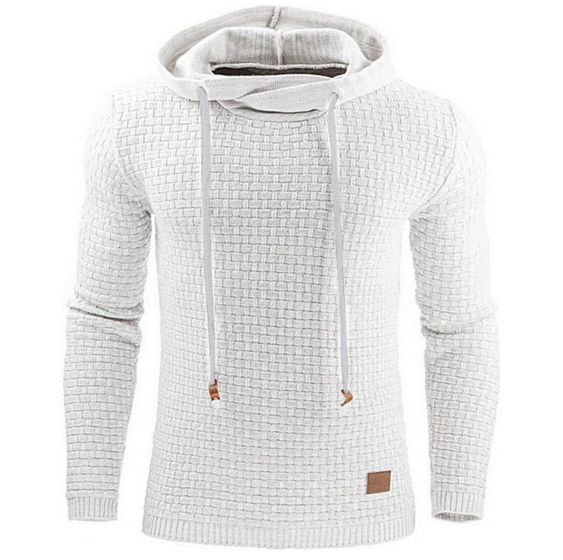 Variant image for Hoodie Herr Modern Design Mjuk Bomull-17