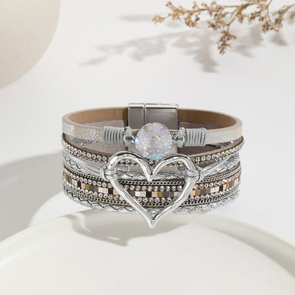 Bohemian Armband med Hjärta för Kvinnor 12