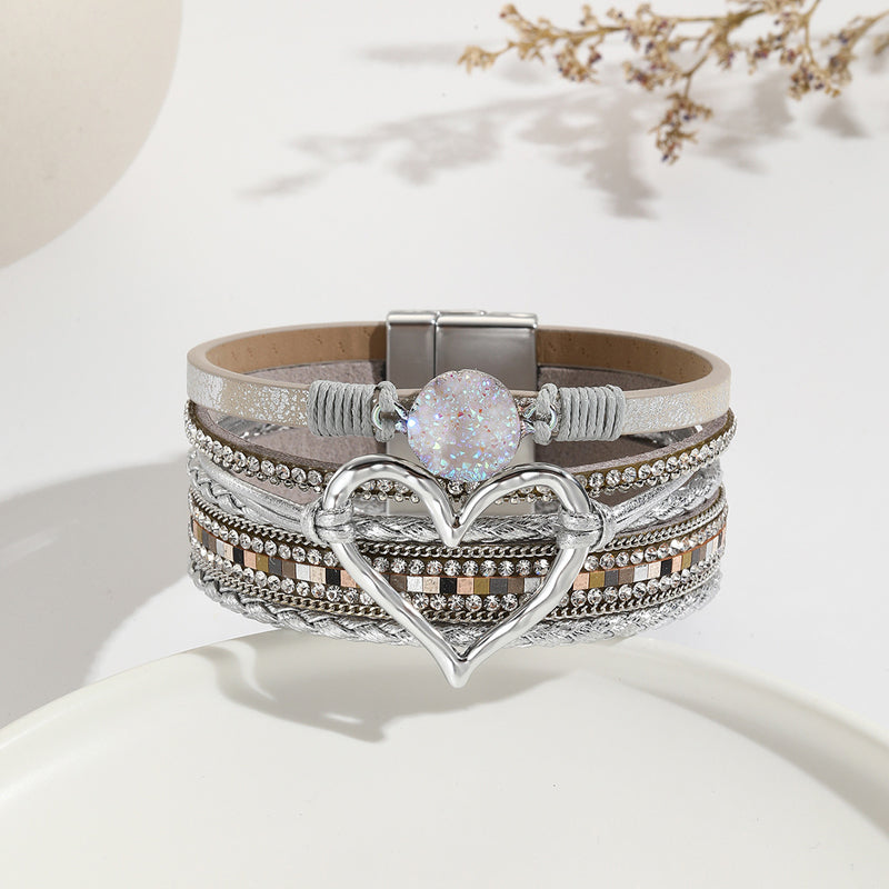 Bohemian Armband med Hjärta för Kvinnor 12