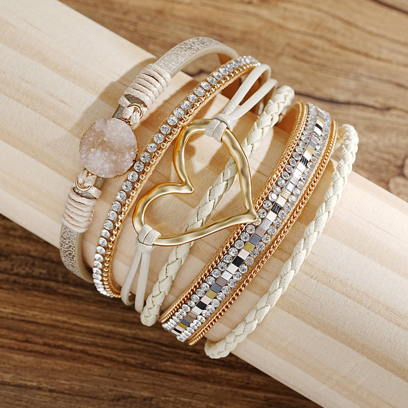 Bohemian Armband med Hjärta för Kvinnor 4