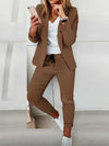 Variant image for Kvinnors Blazer Set i Elegant Stil av Lyxigt Material-30