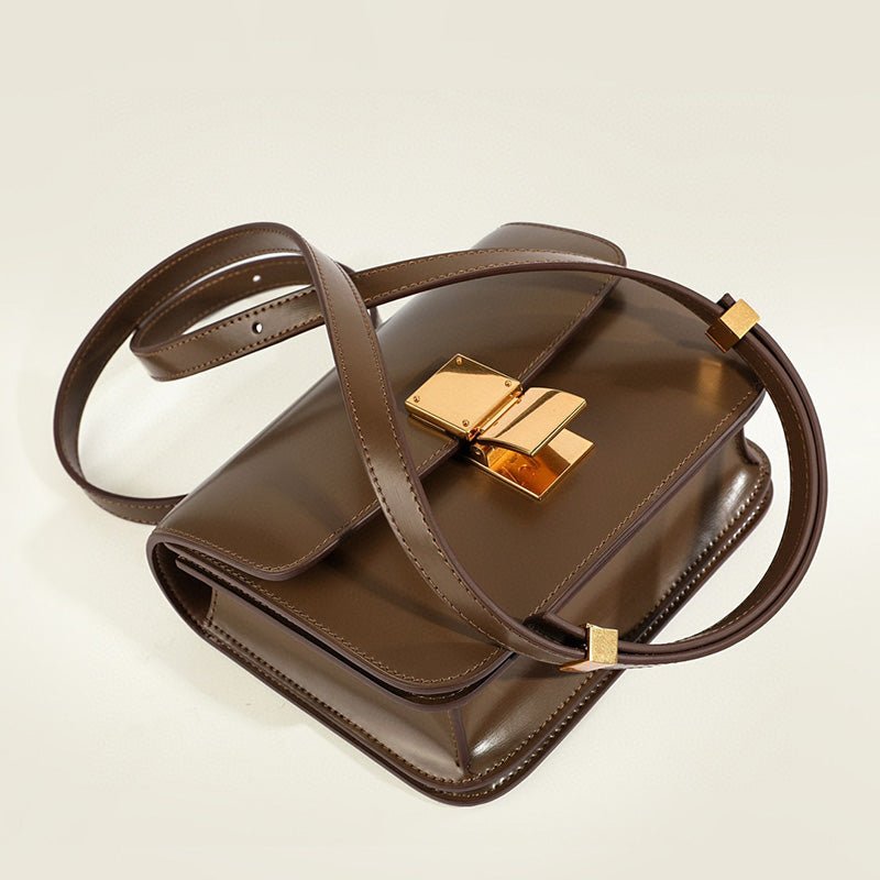 Dam Axelväska Flap Box Stilren Design för Vardags och Fest 5