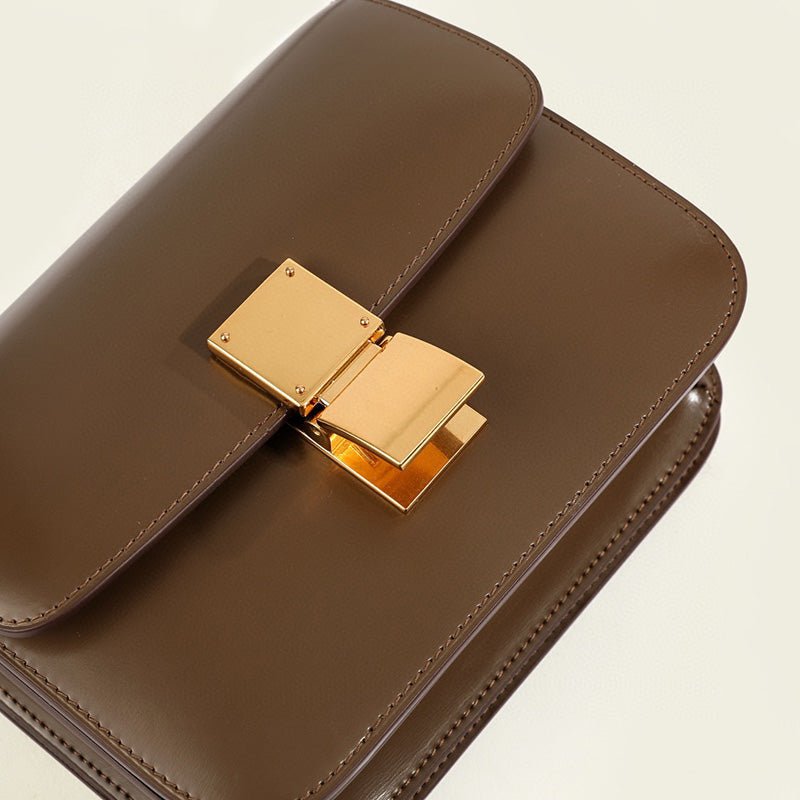 Dam Axelväska Flap Box Stilren Design för Vardags och Fest 6