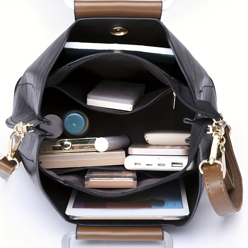 Dam Axelväska Praktisk Design Med Justerbar Rem 3