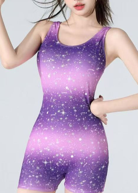 Dam Badkläder Bodysuit med Stjärntryck 3