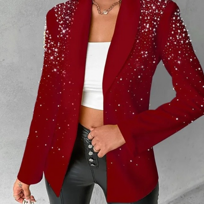 Dam Blazer med Pärldetaljer och Slimmad Passform 2