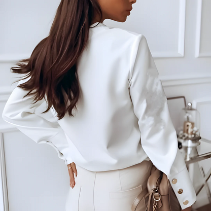Dam Blus Klassisk Design Lätt 3