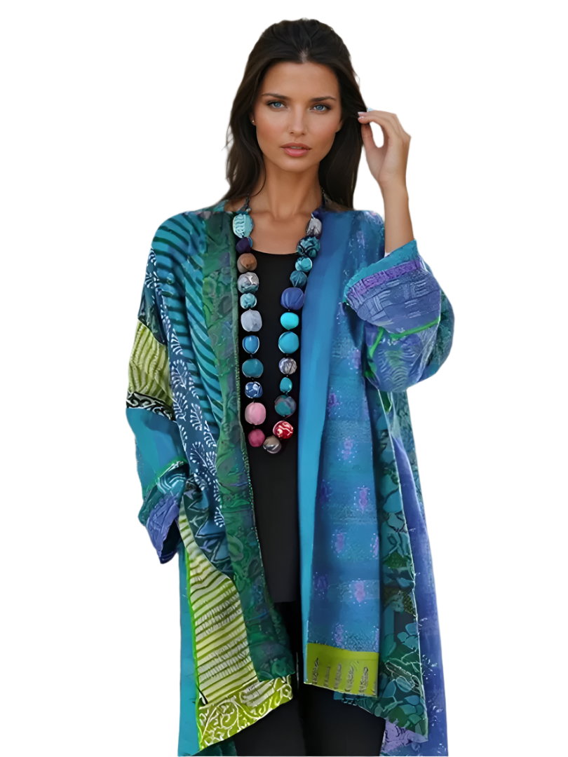 Dam Blus Multikolor Av Premium Material 0