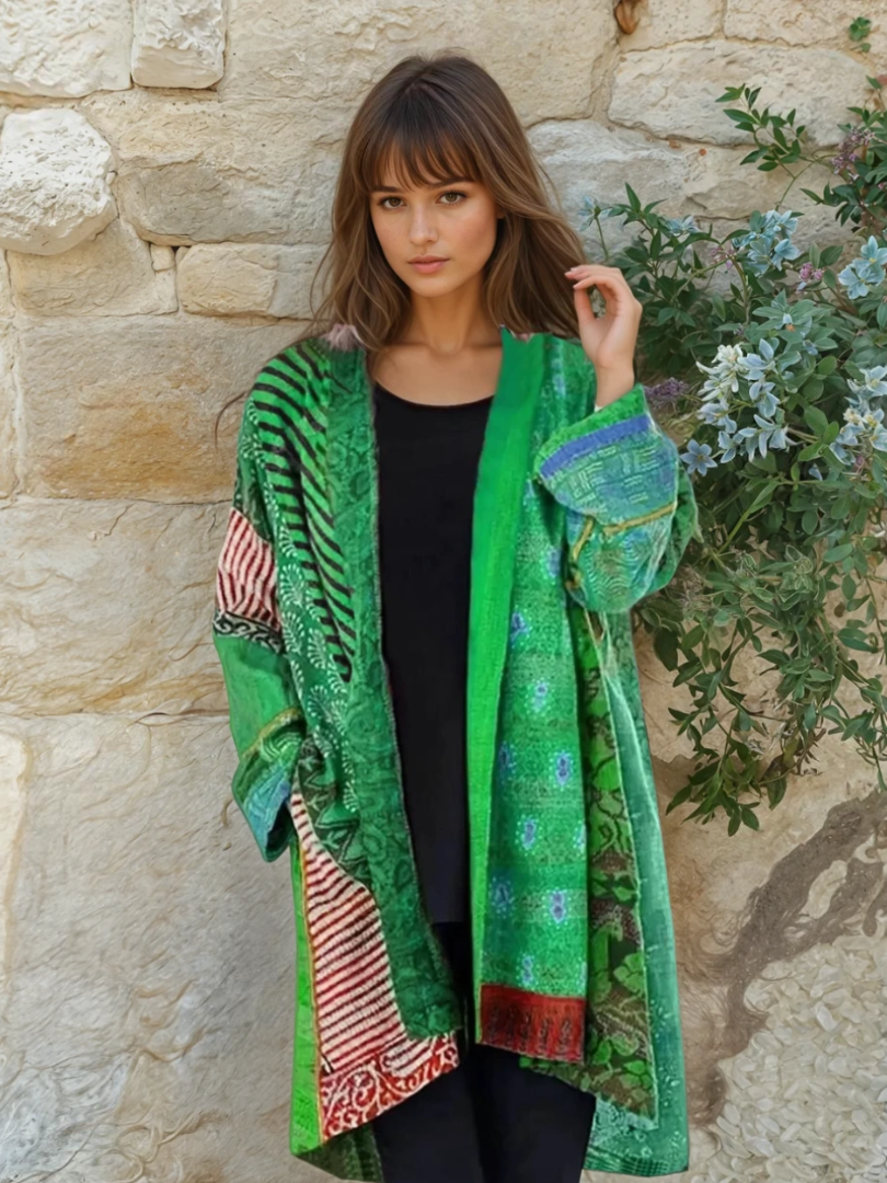 Dam Blus Multikolor Av Premium Material 2