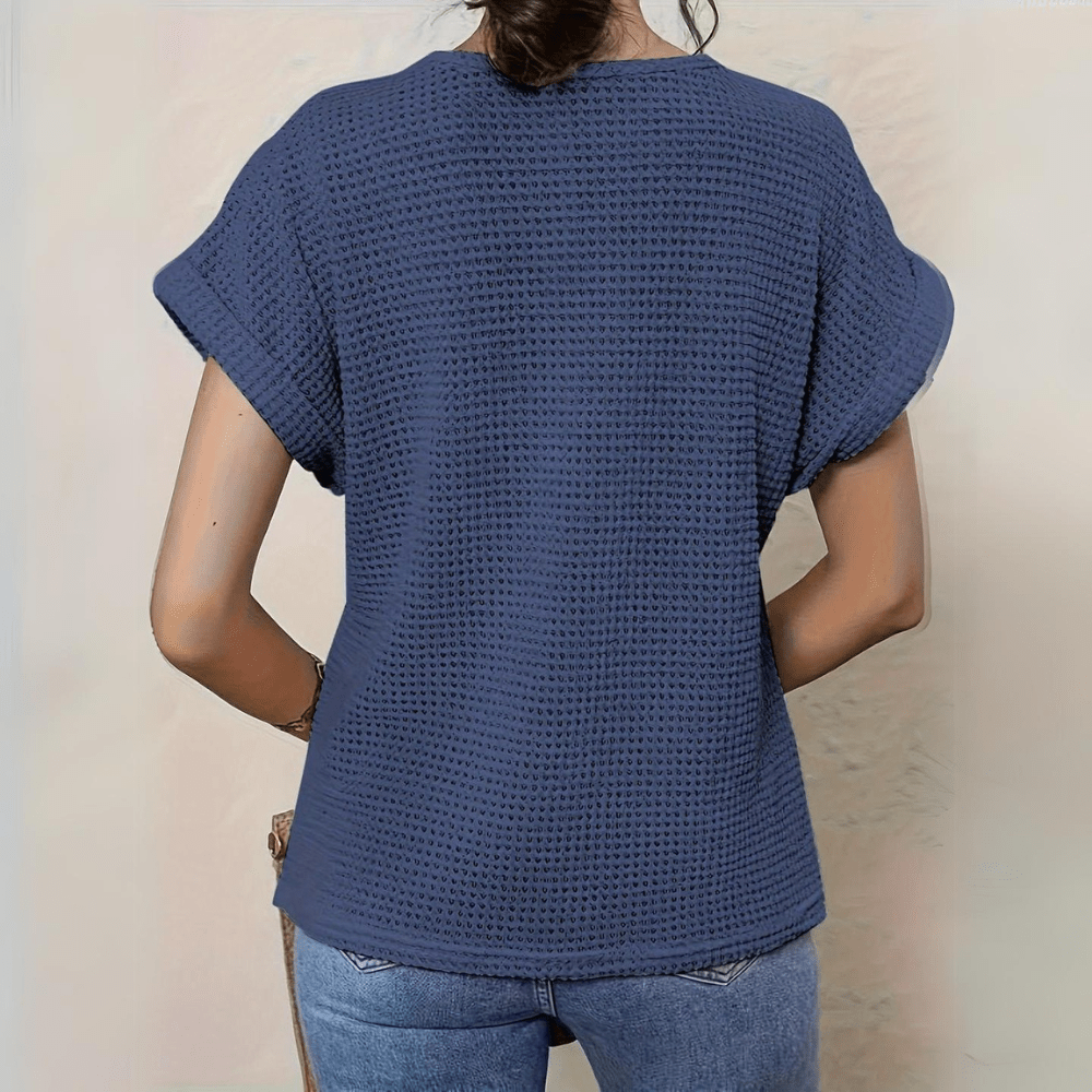 Dam Blus med Spetsdetaljer Tidlös Design 4