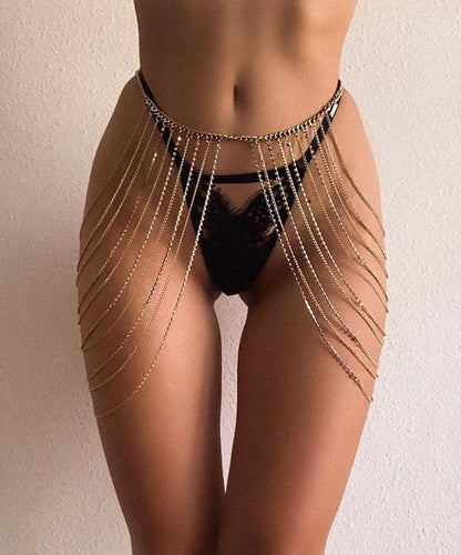 Dam Body Chain med Bohemisk Stil och Flera Lager 0