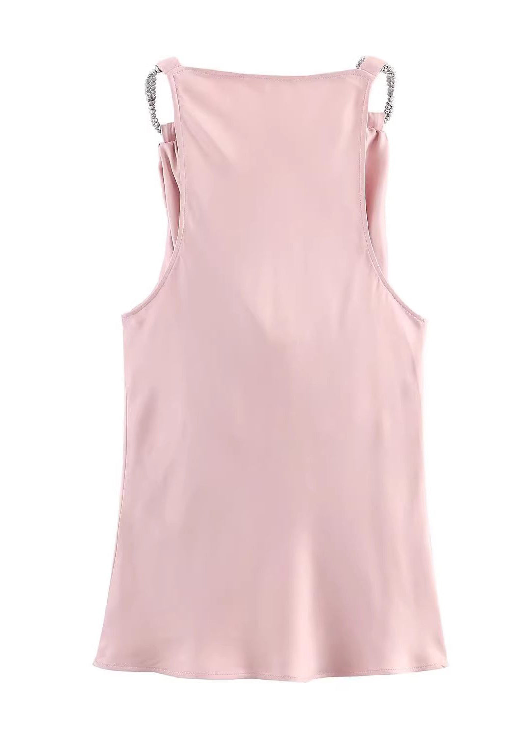 Dam Cami Top Draperad Turtle Neck 4