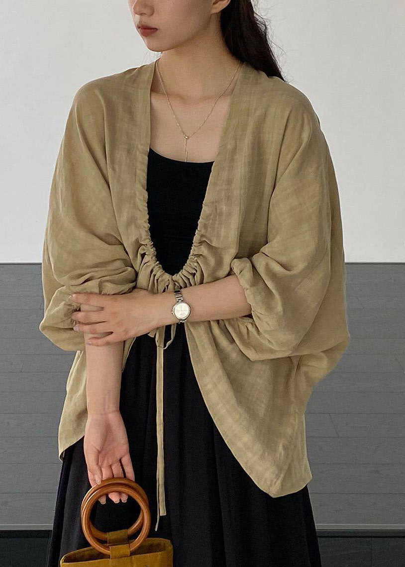 Dam Cardigan med Dragsko och Snörning Casual 2