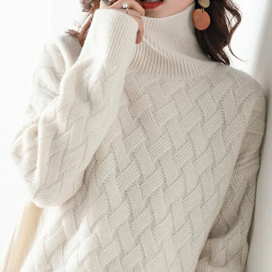 Dam Cashmere Tröja Elegant och Chic 0