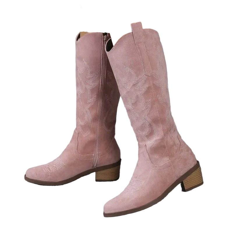 Dam Cowboy Stövlar i Klassisk Stil 0