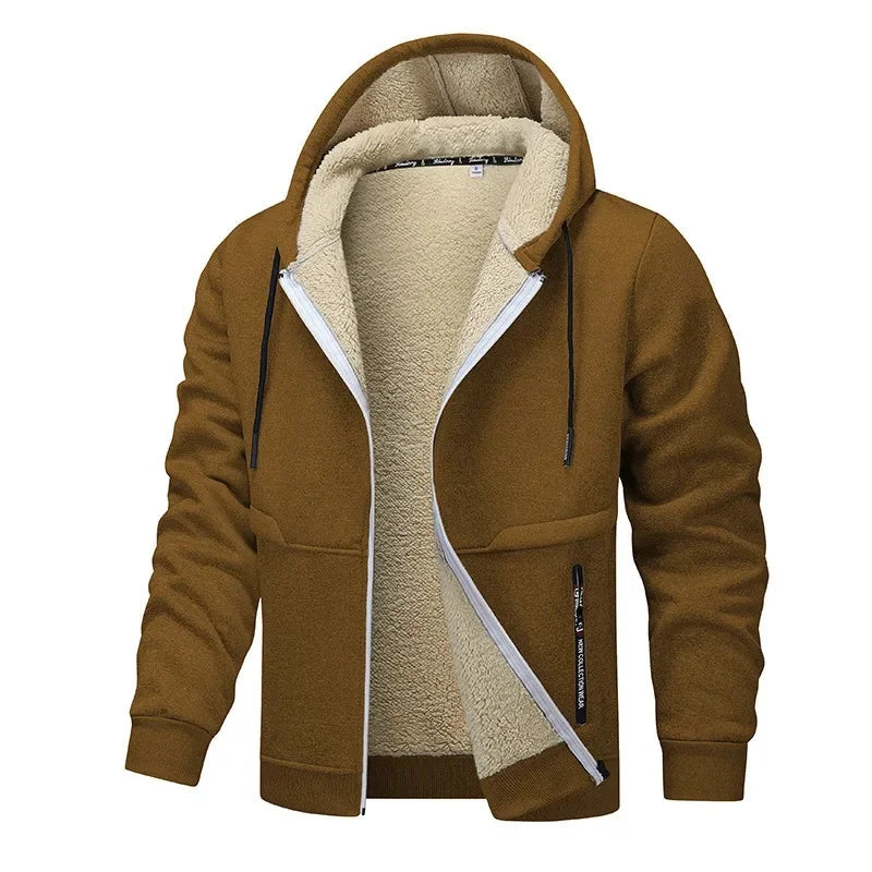 Dam Fleecejacka för Höst och Vinter, Tidlös och Avslappnad Design 1