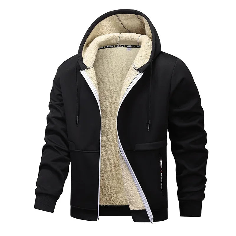Dam Fleecejacka för Höst och Vinter, Tidlös och Avslappnad Design 3
