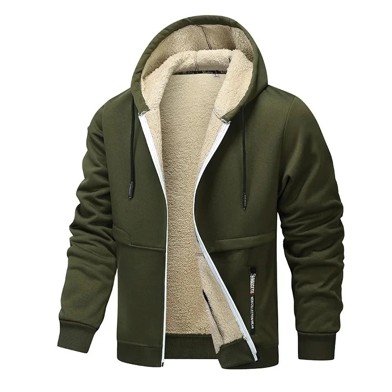 Dam Fleecejacka för Höst och Vinter, Tidlös och Avslappnad Design 5
