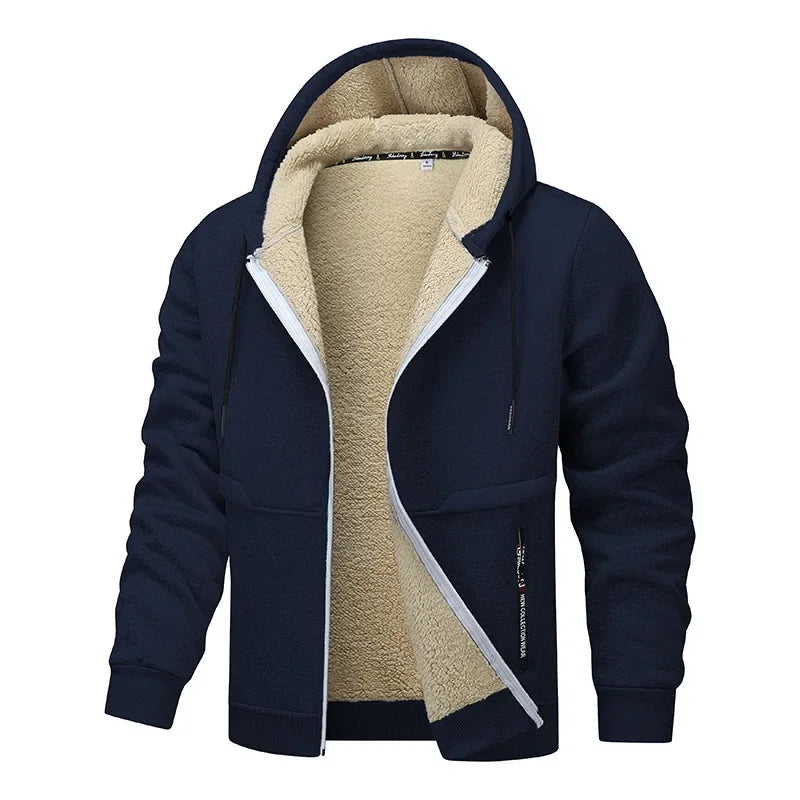 Dam Fleecejacka för Höst och Vinter, Tidlös och Avslappnad Design 6