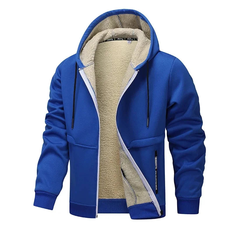 Dam Fleecejacka för Höst och Vinter, Tidlös och Avslappnad Design 8