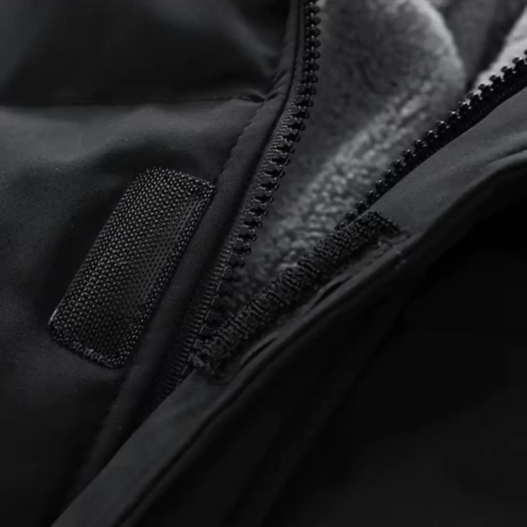 Dam Fleecejacka med Huva Sportig och Värmande 8