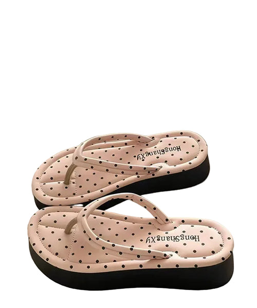 Dam Flip Flops Strandplattform Komfortabel Design 0