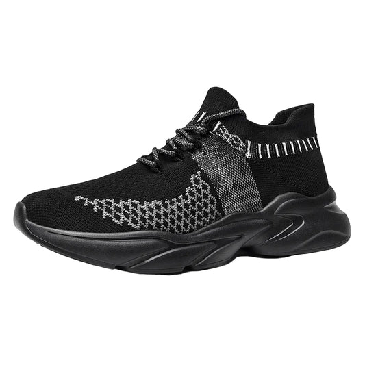 Dam Höga Sneakers Elastisk Design För Sport Och Vardag 0