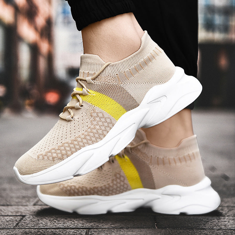 Dam Höga Sneakers Elastisk Design För Sport Och Vardag 3
