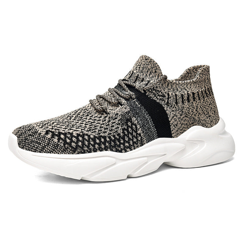 Dam Höga Sneakers Elastisk Design För Sport Och Vardag 7