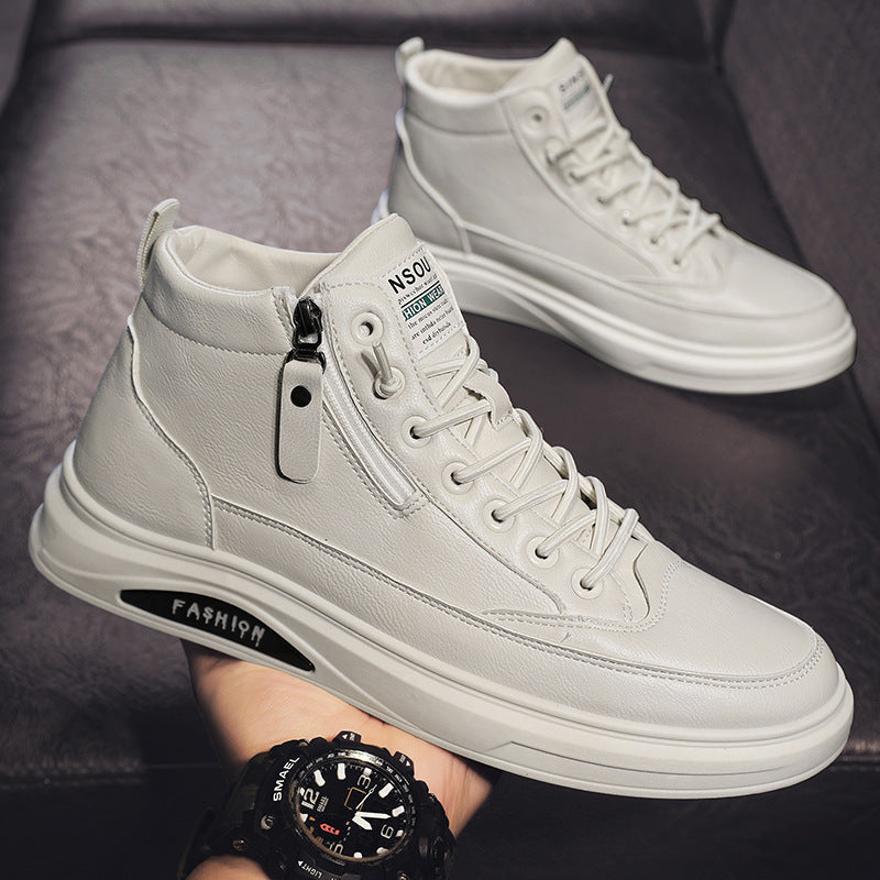 Dam Höga Sneakers Med Dämpning Modern Design 5