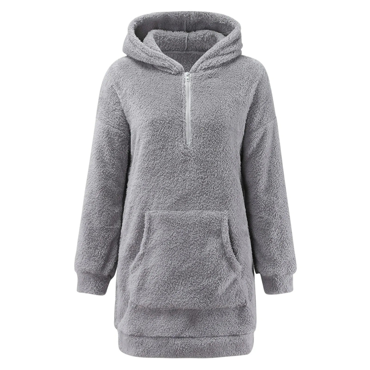 Dam Hoodie Mjuk Polyester 4