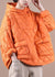 Dam Jacka Plus Size Hooded Pullover i Dunfyllning 1
