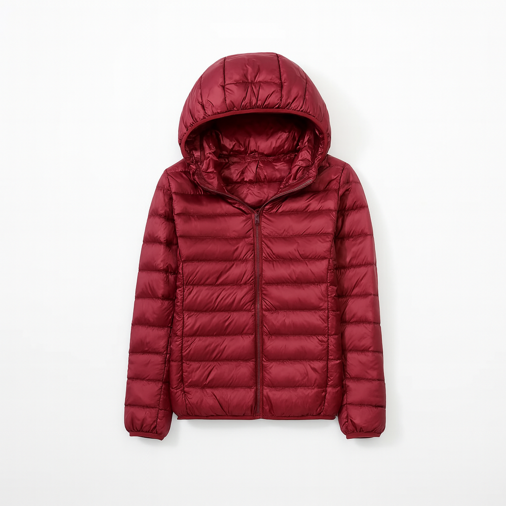 Dam Jacka Vinter Huvjacka Med Modern Design 14