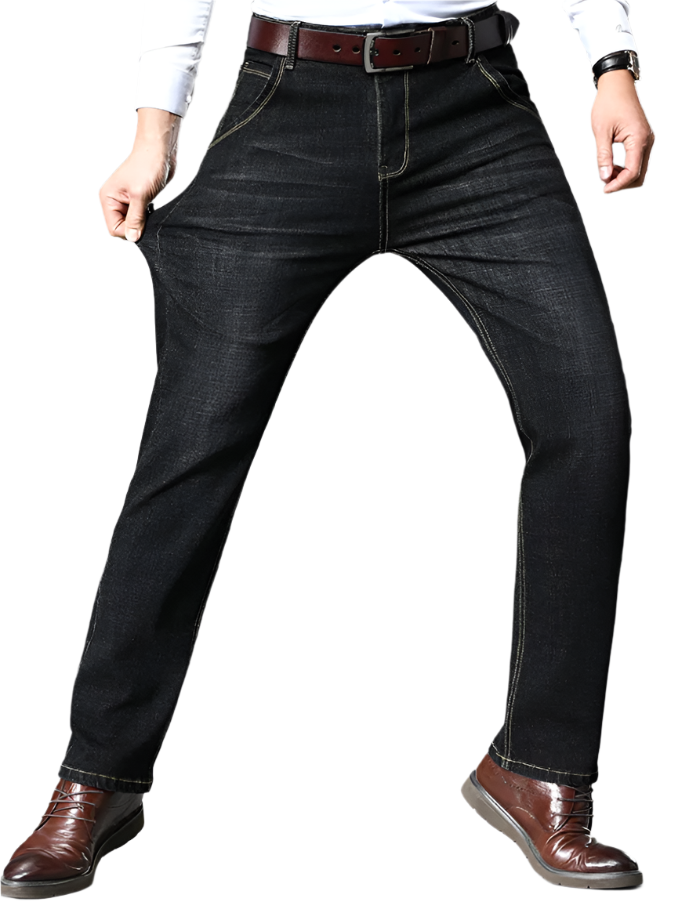 Dam Jeans Stretchig Design i Bomull 0