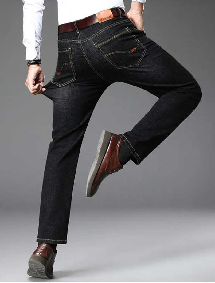 Dam Jeans Stretchig Design i Bomull 1