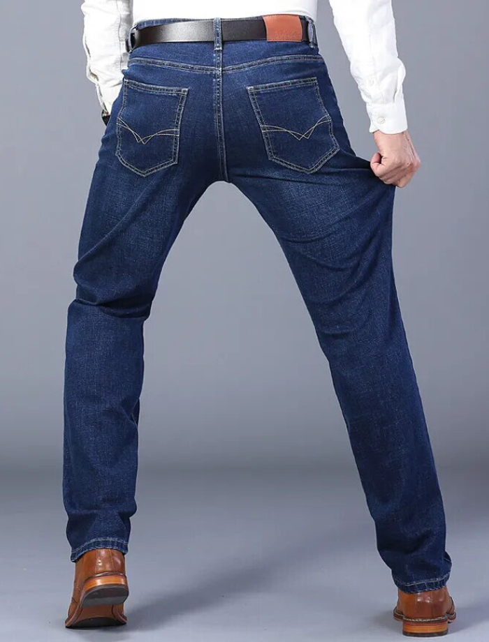 Dam Jeans Stretchig Design i Bomull 3