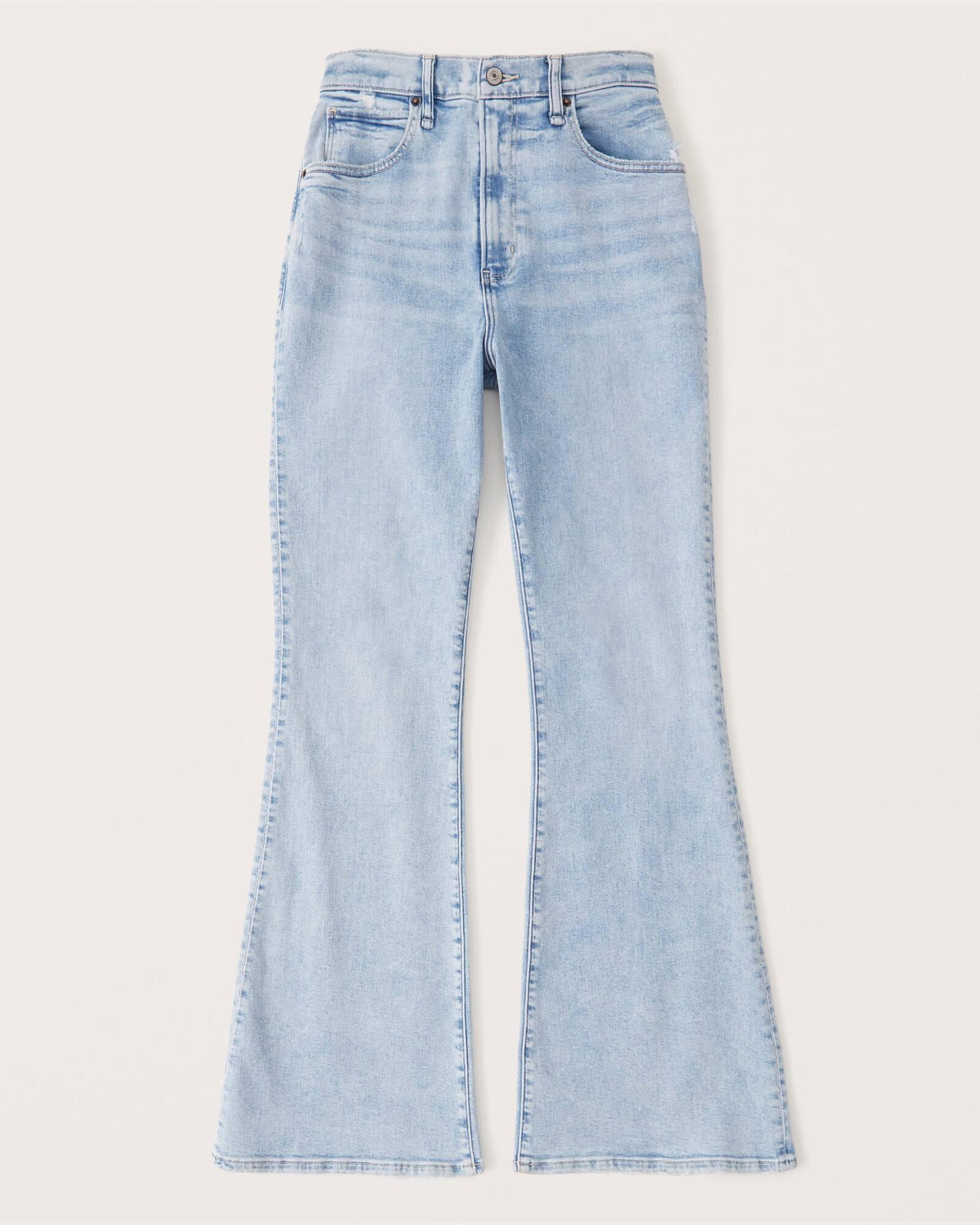 Dam Jeans med hög midja Trendig 5
