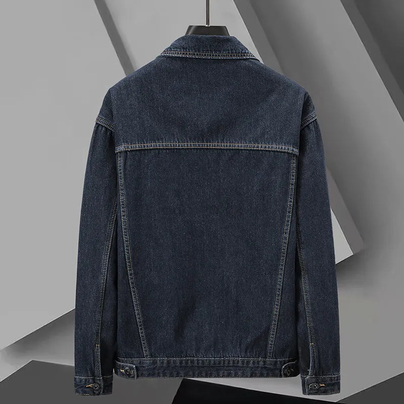 Dam Jeansjacka Boxig Stil med Stora Fickor 1