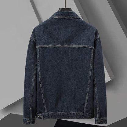 Dam Jeansjacka Boxig Stil med Stora Fickor 1