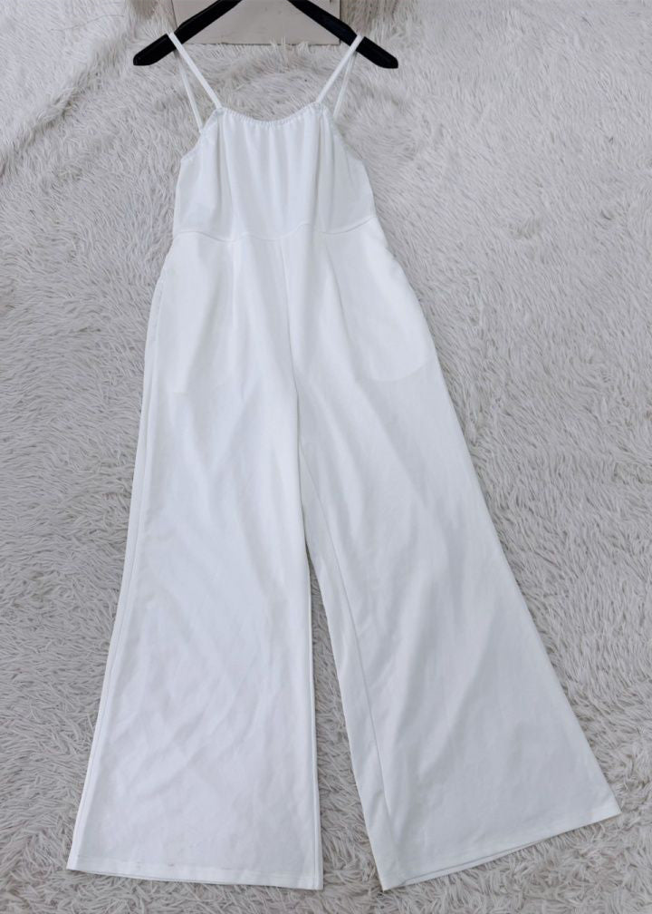 Dam Jumpsuit Kort Hög Midja Patchwork Sommarstil 1