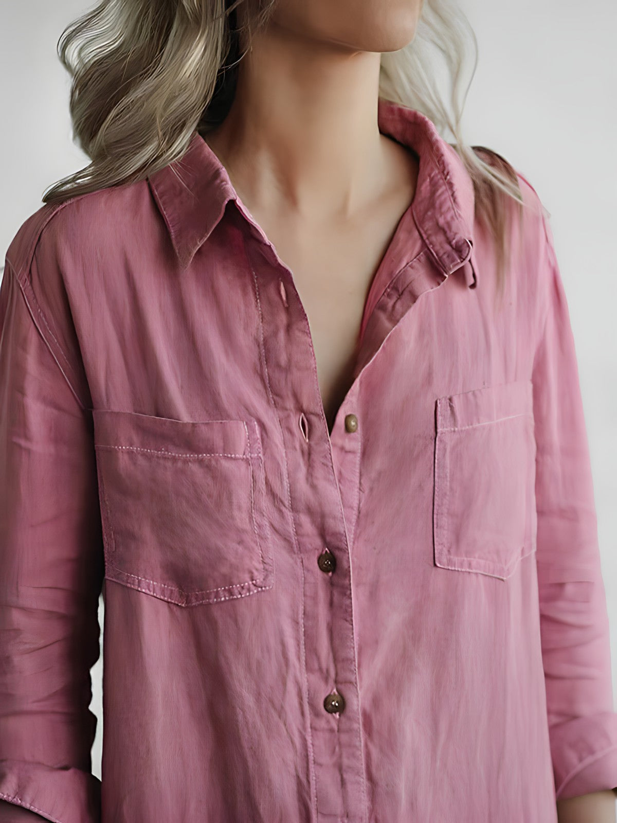 Dam Jumpsuit Med Polokrage och Kokerbyxor i Polyester 1